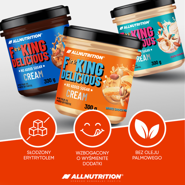 AllNutrition Fitking Delicious Cream Choco Crunch 300g