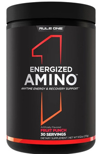 Rule One Energized Amino, Fruit Punch - 270g