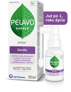 Pelavo Throat Spray Moisturizing Mucous Membranes Soothing Dryness Feeling and Throat Pain 30ml
