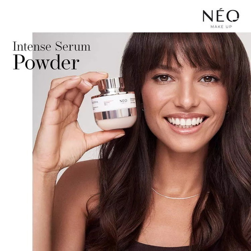 Neo Makeup Intense Serum SPF 10 Satynowy Puder Sypki Transparent 10g