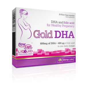 Olimp Gold DHA+ Folic Acid 30 Capsules