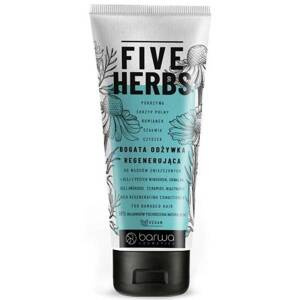 Barwa Five Herbs Rich Regenerating Conditioner for Dry and Damaged Hair 180ml Best Before 23.01.25