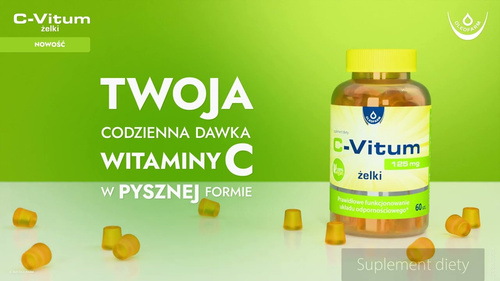 Oleofarm C-Vitum 125mg Żelki 60 Sztuk
