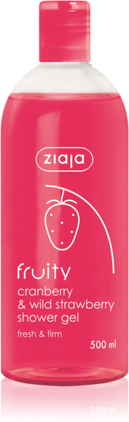 Ziaja Blubel Żurawina Poziomka Nawilżający Żel pod Prysznic 500ml