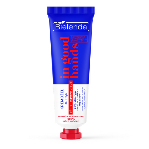 Bielenda In Good Hands Strongly Regenerating Hand Cream 25% Glycerin i Sweet Almond Oil Vegan 50ml