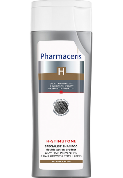 Pharmaceris H-Stimutone Specialized Shampoo Gray Hair Preventing & Hair Growth Stimulating 250ml