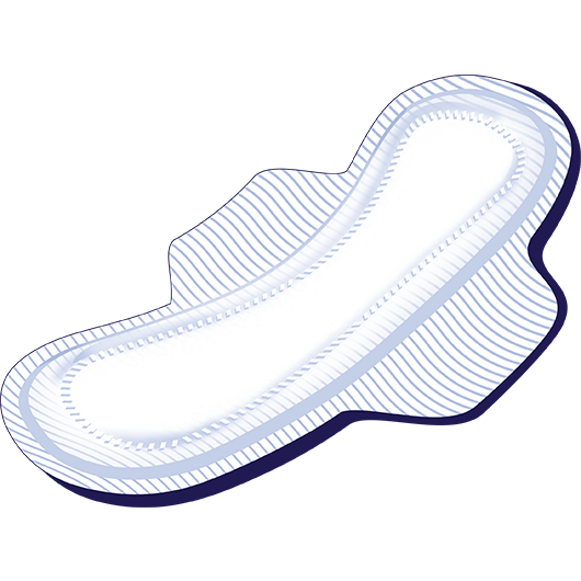 Bella Nova Maxi Sanitary Pads Breathable Feminine Care 10 Pieces