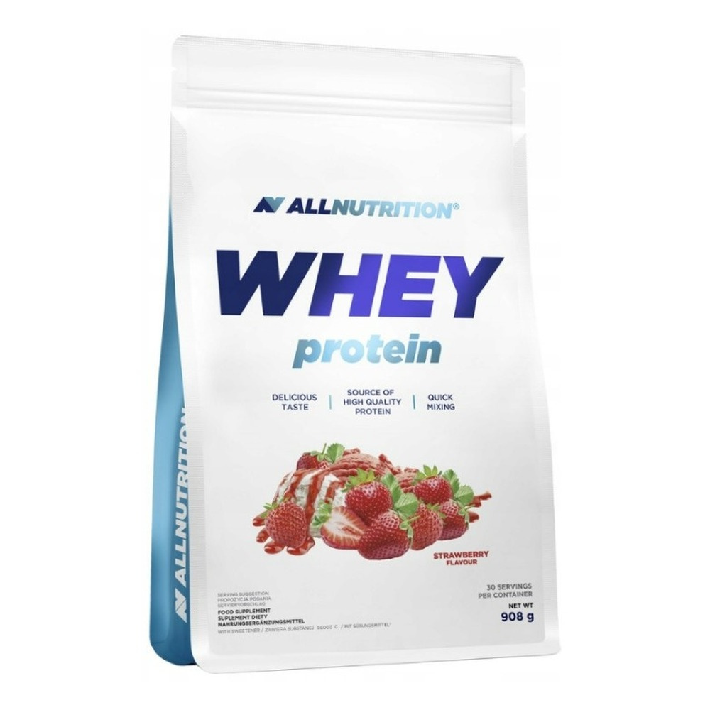 Allnutrition Whey Protein Concentrate Strawberry 908g