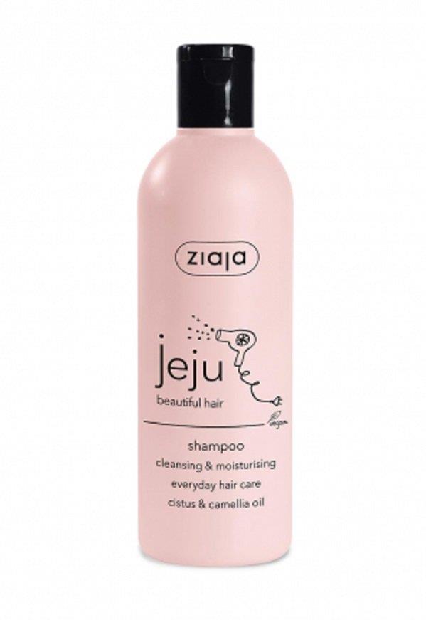 Ziaja Jeju Moisturizing Shampoo for Hair and Scalp with Cistus Extract and Camellia Japanese Oil Vegan 300ml