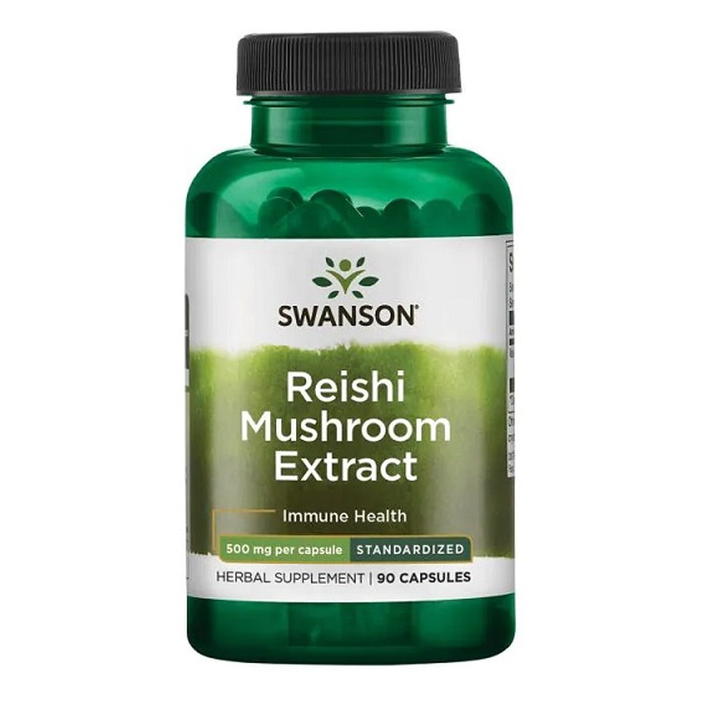 Swanson Reishi Mushroom Extract 500mg 90 Kapsułek