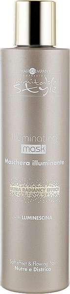 Hair Company Professional IllumInating Rozświetlająca Maska do Włosów 250ml