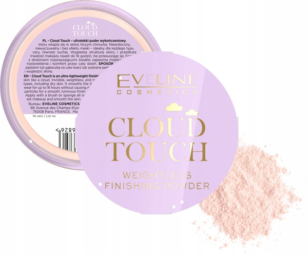 Eveline Cloud Touch Ultra-Light Finishing Powder 10g