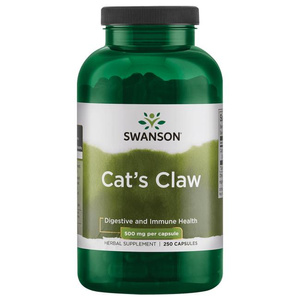 Swanson Cat's Claw 500mg Supports Immune System 250 Capsules