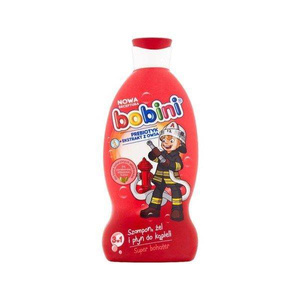 Bobini Shampoo Gel Bath Liquid 3in1 Super Hero For Children 330ml