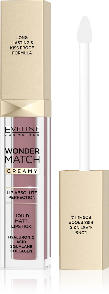 Eveline Wonder Match Matowa Pomadka w Płynie Nr 04 A Mallow Flower 6,8ml