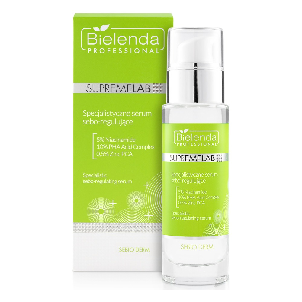 Bielenda Professional Sebio Derm Specjalistyczne Serum Sebo-Regulujące do Twarzy 30ml