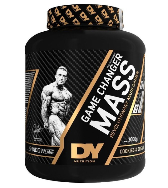 Dorian Yates Game Changer Mass Gainer Powder for Muscle Mass Growth Cookies and Cream 3000g