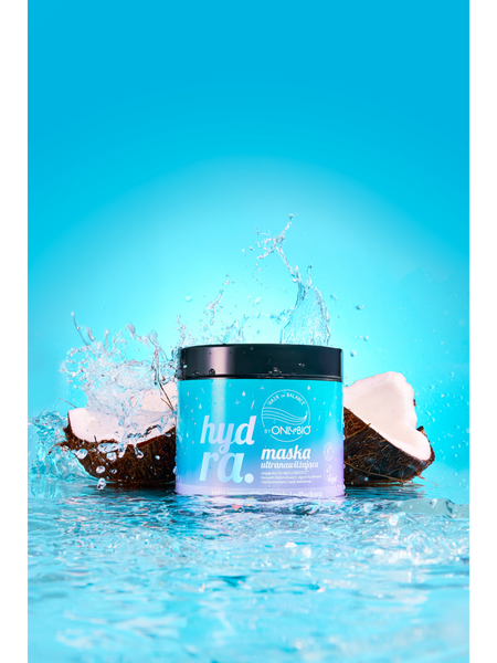 OnlyBio Hair in Balance Hydra Maska Ultranawilżająca dla Włosów Suchych i Odwodnionych 400ml