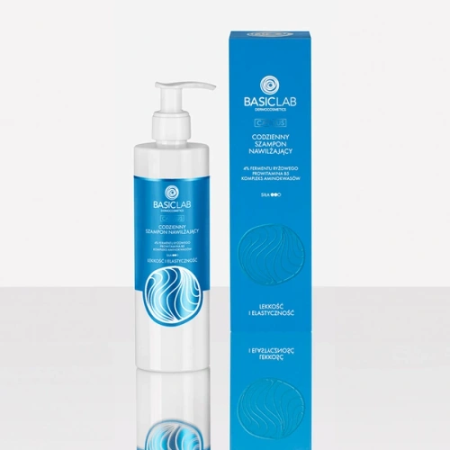 BasicLab Capillus Daily Hydrating Shampoo Lightweight Flexibility 300ml