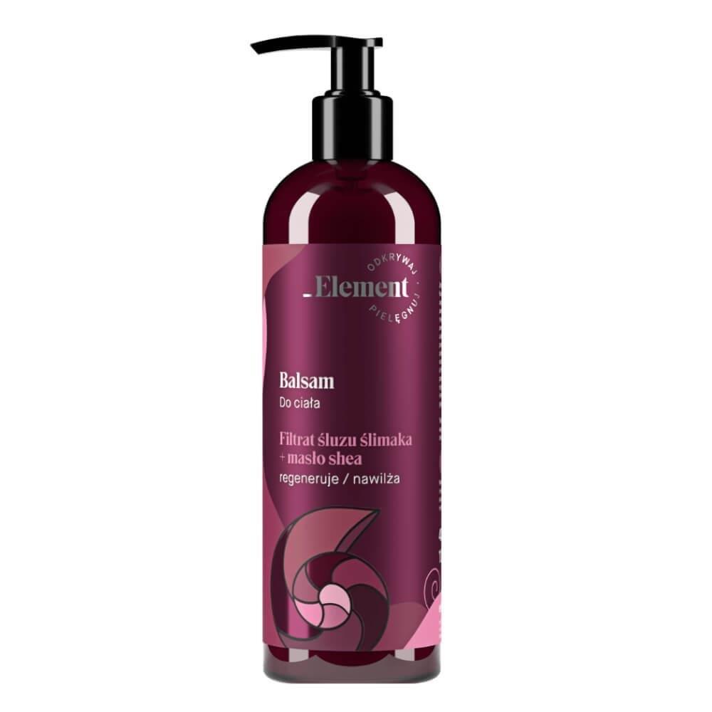 Vis Plantis Element Filtrat Śluzu Ślimaka Balsam Regenerujący do Ciała 400 ml