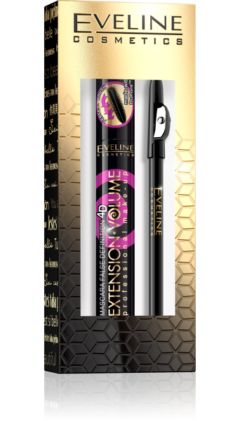 Eveline Gift Set Big Volume Explosion Mascara + Eyeliner Pencil