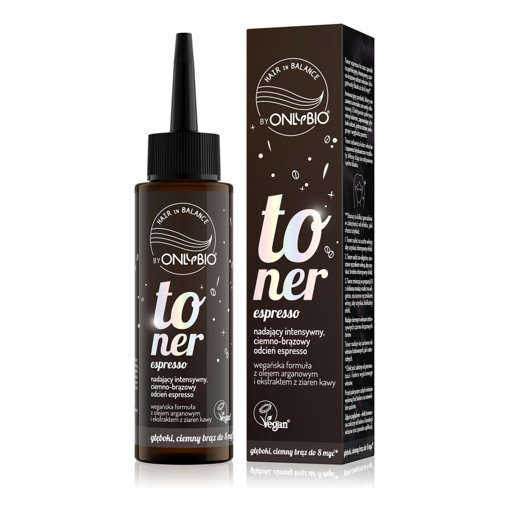 OnlyBio Hair in Balance Toner do Włosów Espresso 100ml
