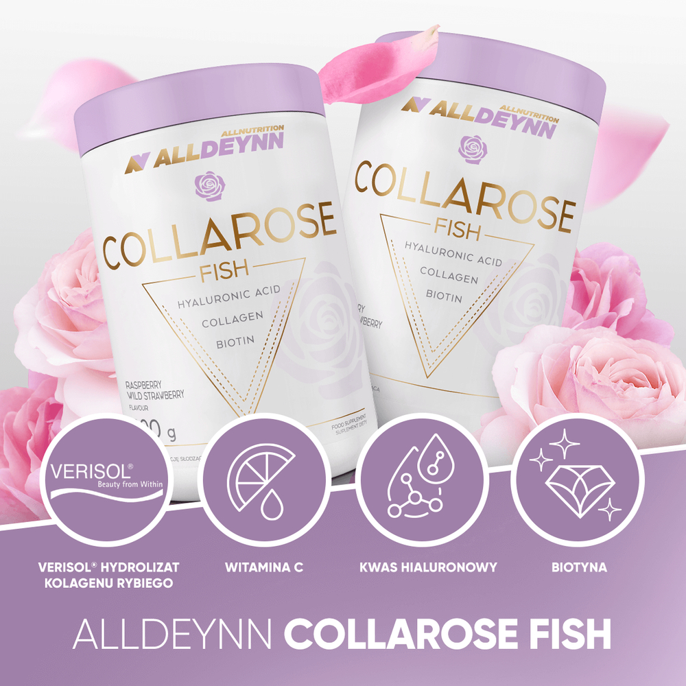 AllDeynn CollaRose Fish Collagen Hydrolyzate Verisol Orange 150g