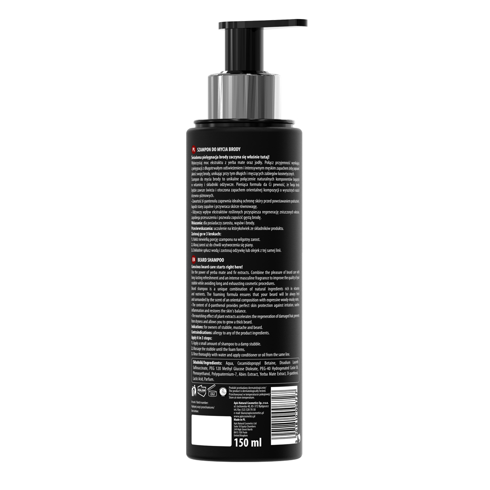 Apis Beard Care Szampon do Mycia Brody 150ml