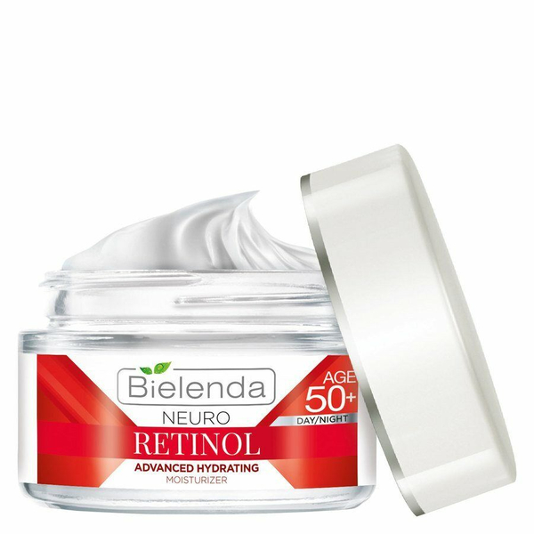 Bielenda Neuro Retinol Liftingujący Przeciwzmarszczkowy Krem Koncentrat do Twarzy 50+ na Dzień i na Noc 50ml