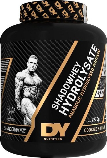 Dorian Yates Shadowhey Hydrolysate Cookies and Cream Hydrolysed Protein For Muscle Mass Growth 2270g