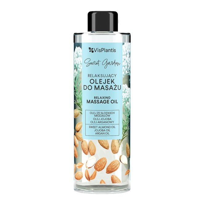 Vis Plantis Secret Garden Relaksujący Olejek do Masażu dla każdego Rodzaju Skóry 200ml