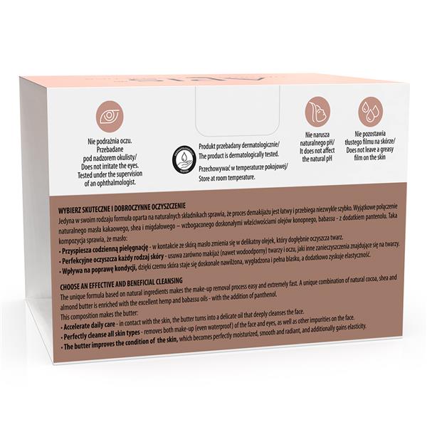 Apis Cocoa Cleansing Butter for Face and Eyes Makeup Removal for All Skin Types 40g