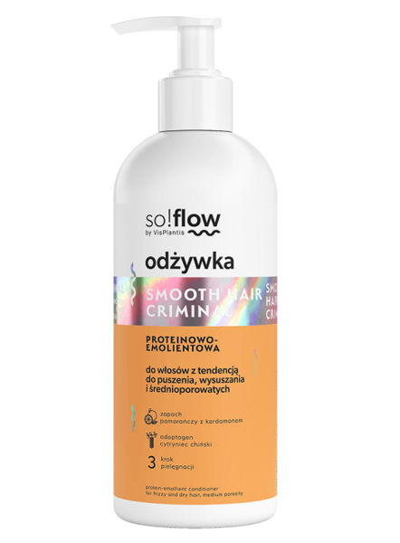 So!Flow by Vis Plantis Protein-Emollient Conditioner for Frizzy Hair 300ml