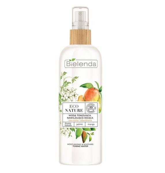 Bielenda Eco Nature Tonic Water Moisturizing and Soothing Kakadu Plum Jasmine Mango 200ml