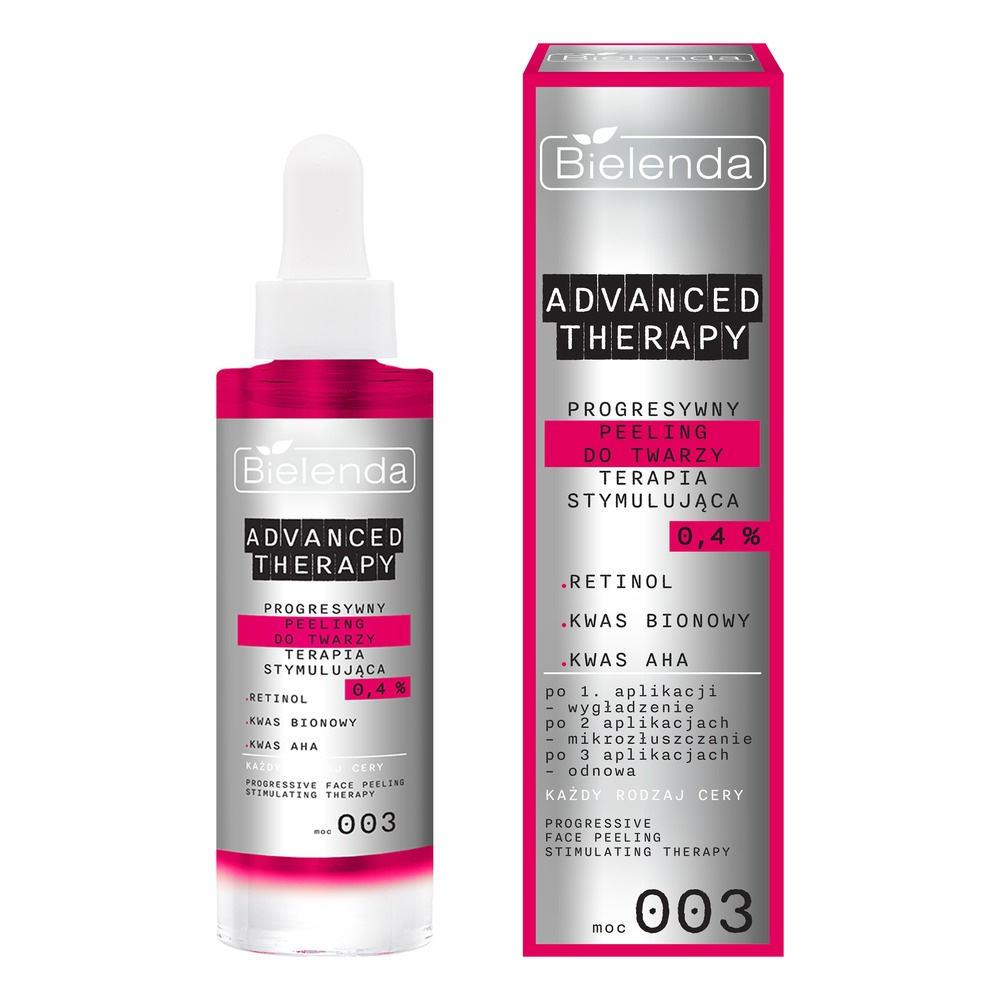 Bielenda Advanced Therapy Progressive Fiery Facial Peeling Stimulating Therapy 0.4% for all Skin Types 30ml