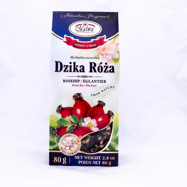 Malwa Naturalna Herbata Owocowa z Dziką Różą Smak Natury 80g