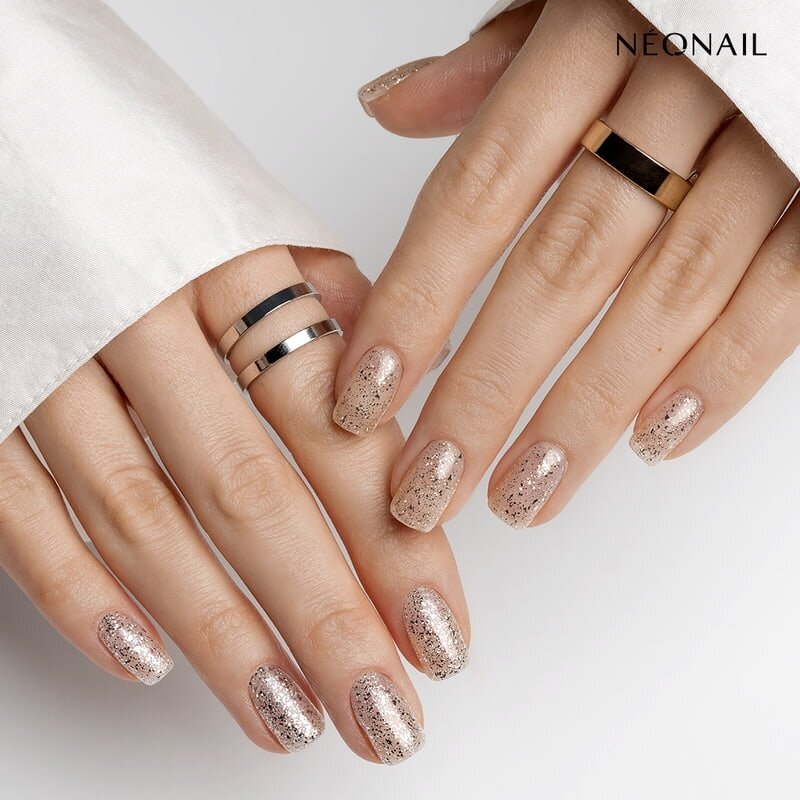 NeoNail UV/LED Soak Off Top Glow Silver Flakes 7.2ml