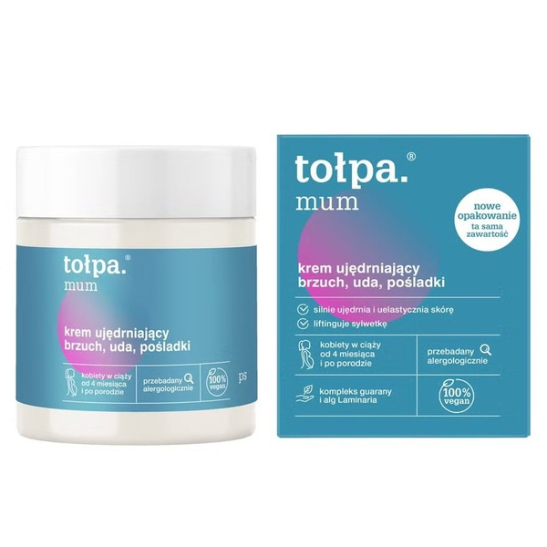 Tolpa Mum Ujędrniający krem na brzuch uda i pośladki 250ml