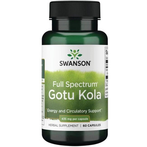 Swanson Full Spectrum Gotu Kola 435mg 60 Capsules