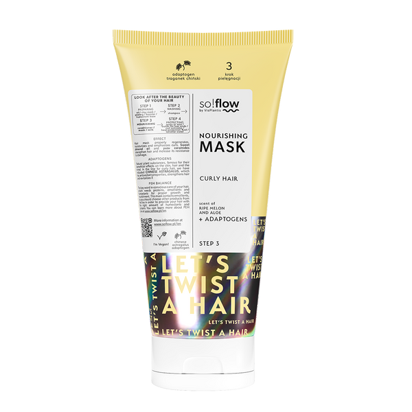 So!Flow Odżywcza Maska dla Włosów Kręconych 200ml