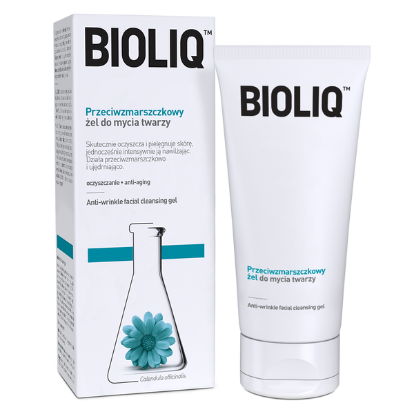 Bioliq Clean Anti Wrinkle Face Wash Gel Cleanses and Cares for The Skin 125ml