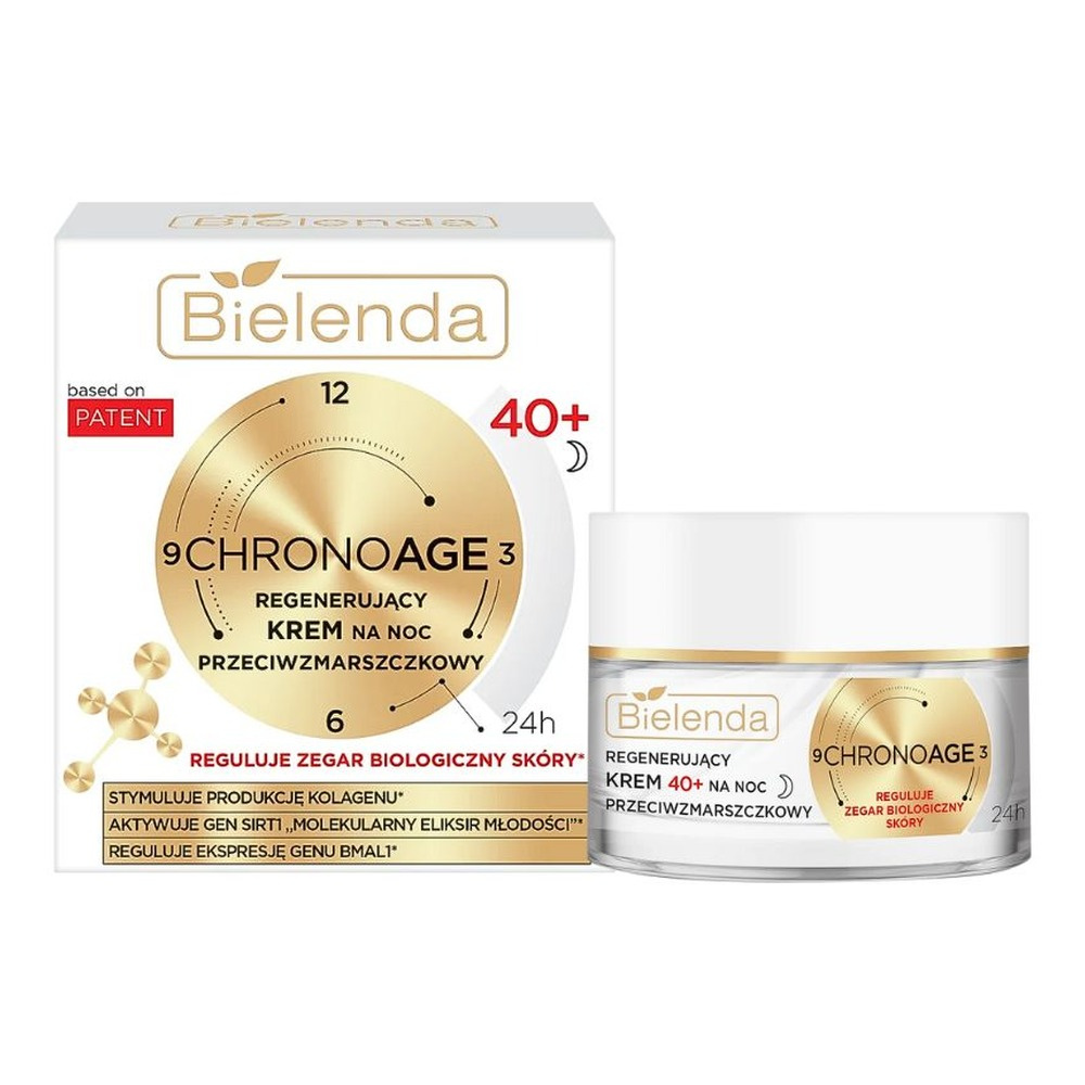 Bielenda Chrono Age 24 H Regenerating Anti-Wrinkle Cream 40+ for Night 50ml