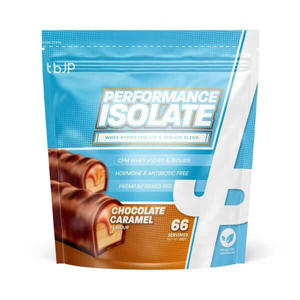 Trained by JP Performance Isolate, Chocolate Caramel - 2000g
