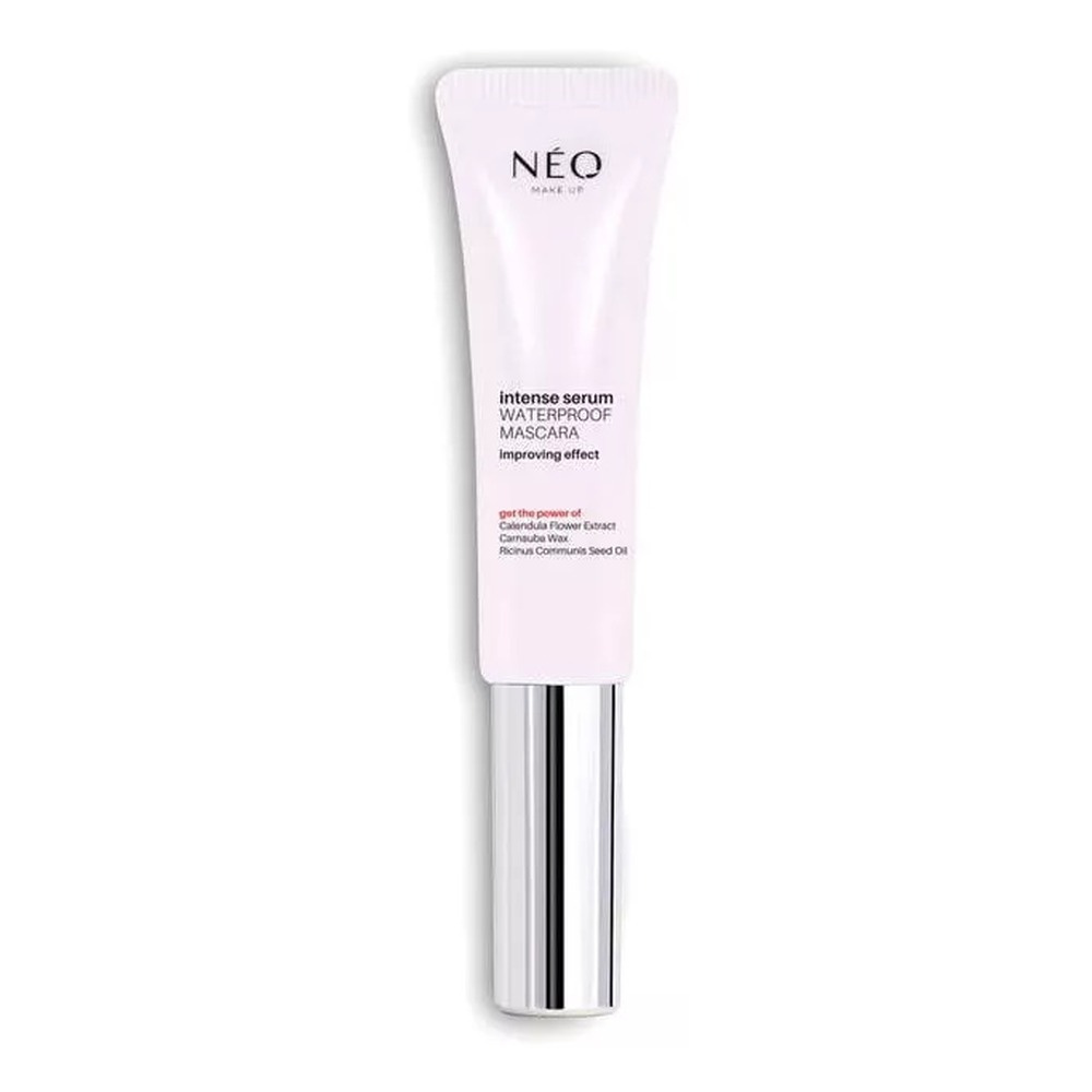 Neo Makeup Intense Serum Waterproof Mascara Black for Weak Thin Eyelashes 9ml