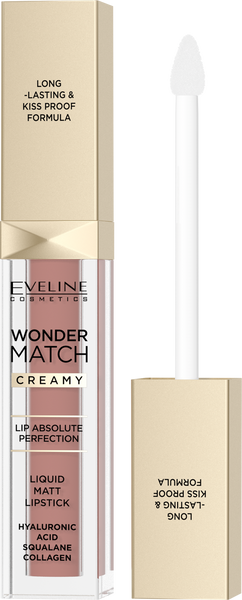 Eveline Wonder Match Matte Liquid Lipstick No. 04 Carmel 6.8ml