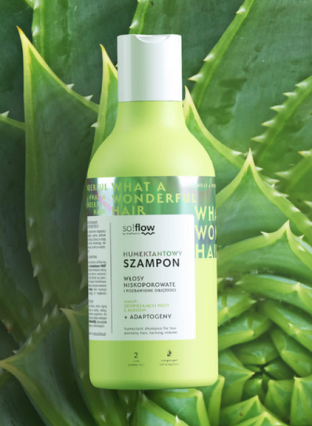 Vis Plantis So Flow Humectant Shampoo for Low Porosity & Volumeless Hair - 400ml
