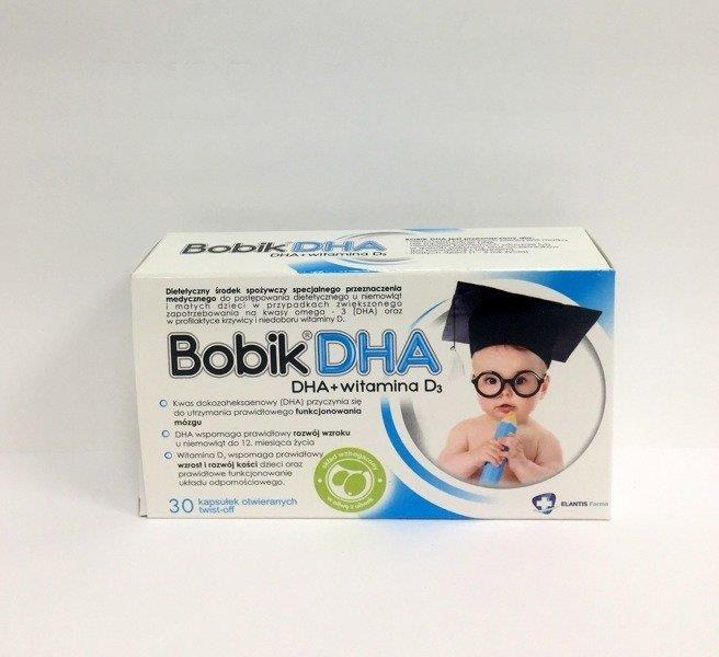 BOBIK  DHA 30 CAPS in an increased demand for vitamin D3 and DHA