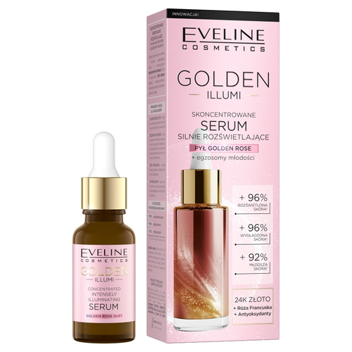 Eveline Golden Illumi Concentrated Serum Strongly Illuminating 18ml