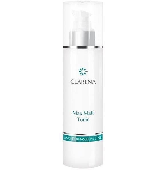 Clarena Max Dermasebum Odświeżający Tonik Matujący dla Cery Mieszanej i Tłustej - 200 ml