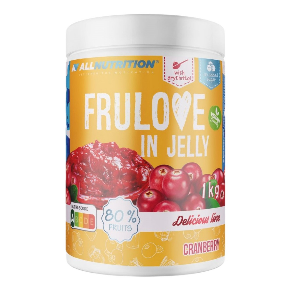 Allnutrition Frulove in Jelly Żurawina Frużelina bez Cukru 1000g